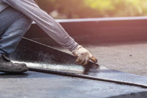 Professional Crawl Space Encapsulation technician working in Wilsonville, AL